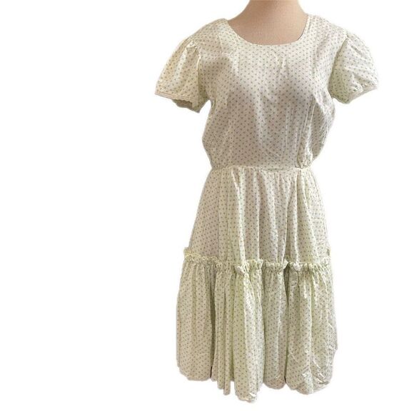 The Square Dance Dress Co. Floral VTG Dress Size 14 - Picture 1 of 6